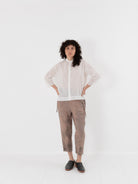 GASA Lace Sleeves Shirt in Off White - GASA at Worthwhile - shop TOP