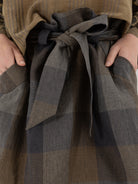 GASA Tube Skirt in Gradation Check - GASA at Worthwhile - shop SKIRT
