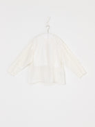 GASA Box Sleeves Blouse in Off White - GASA at Worthwhile - shop TOP