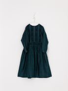 GASA Gathered Dress in Abyssal Blue - GASA at Worthwhile - shop DRESS