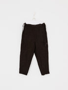 GASA Plant Printed Slim Pants in Brown Black - GASA at Worthwhile - shop PANT