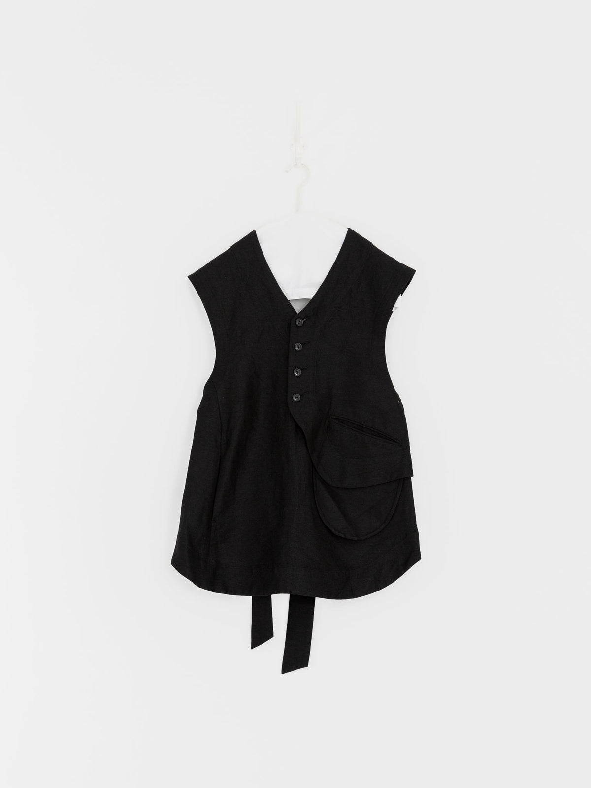 GASA Apron Vest in Black - GASA at Worthwhile - shop VEST