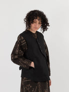 GASA Apron Vest in Black - GASA at Worthwhile - shop VEST