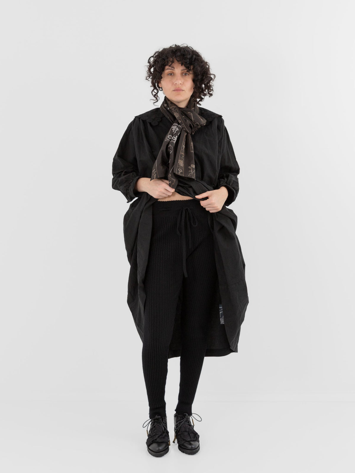 GASA Knit Leggings in Black - GASA at Worthwhile - shop LEGGINGS