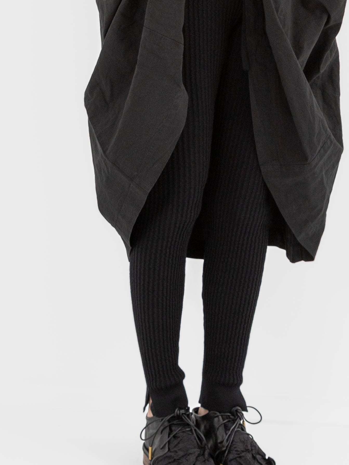 GASA Knit Leggings in Black - GASA at Worthwhile - shop LEGGINGS