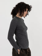 GASA Knit Pullover in Top Gray - GASA at Worthwhile - shop TOP