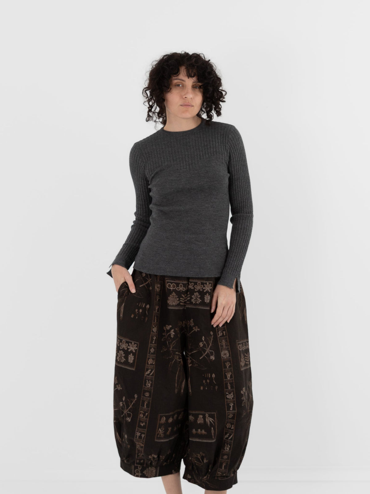 GASA Knit Pullover in Top Gray - GASA at Worthwhile - shop TOP