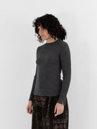GASA Knit Pullover in Top Gray - GASA at Worthwhile - shop TOP
