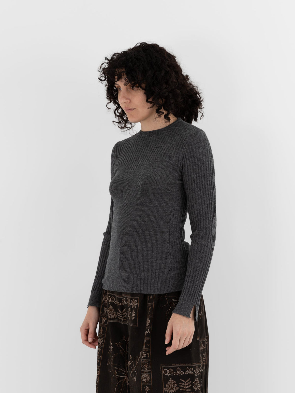 GASA Knit Pullover in Top Gray - GASA at Worthwhile - shop TOP