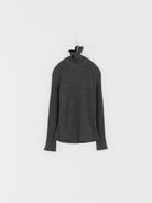 GASA Knit Turtleneck Sweater in Top Gray - GASA at Worthwhile - shop TOP