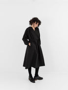 GASA Lace Collar Dress in Black - GASA at Worthwhile - shop DRESS