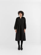 GASA Lace Collar Dress in Black - GASA at Worthwhile - shop DRESS