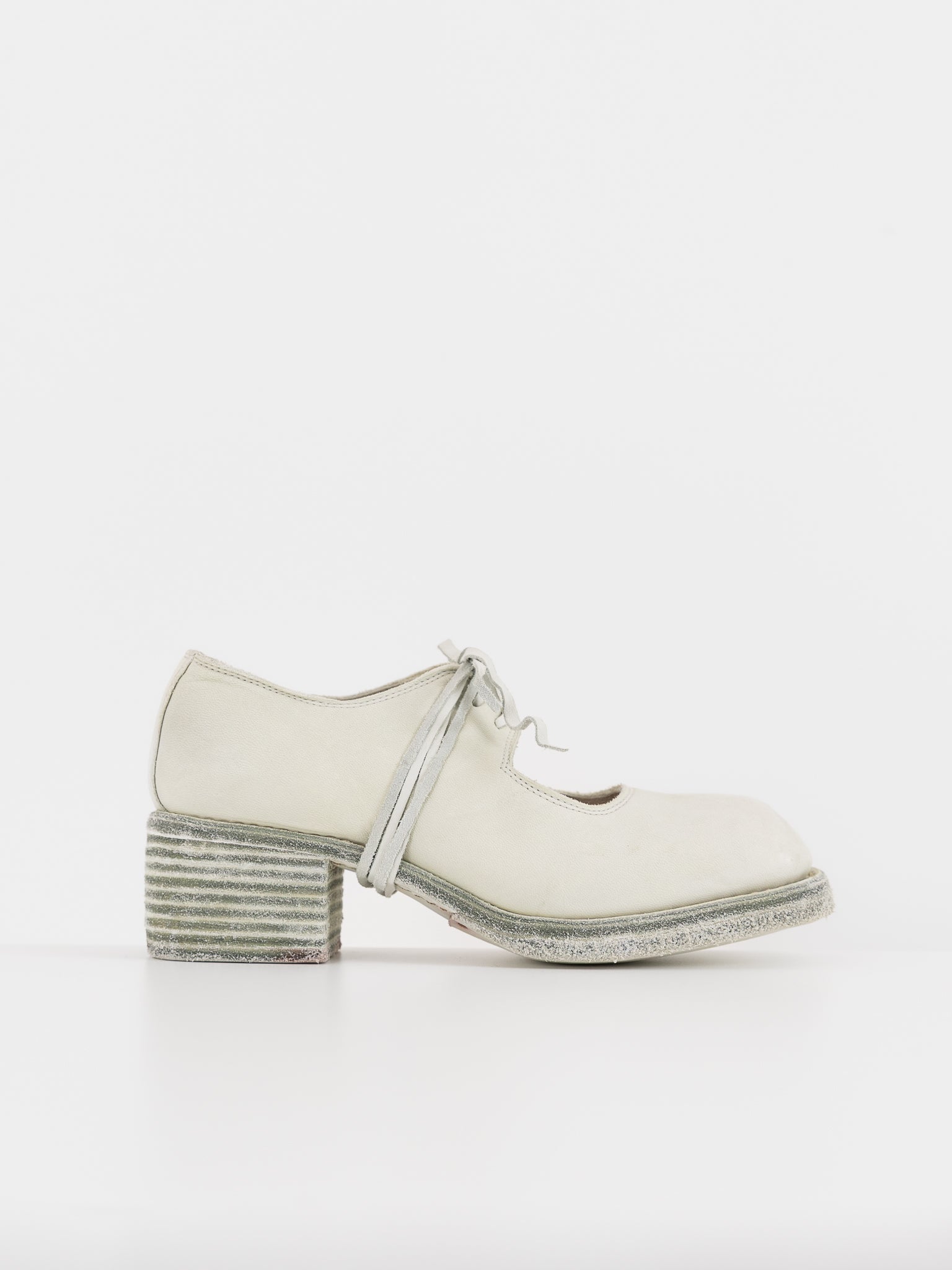 Guidi Mary Jane Heel 9080 in Celadon at Worthwhile