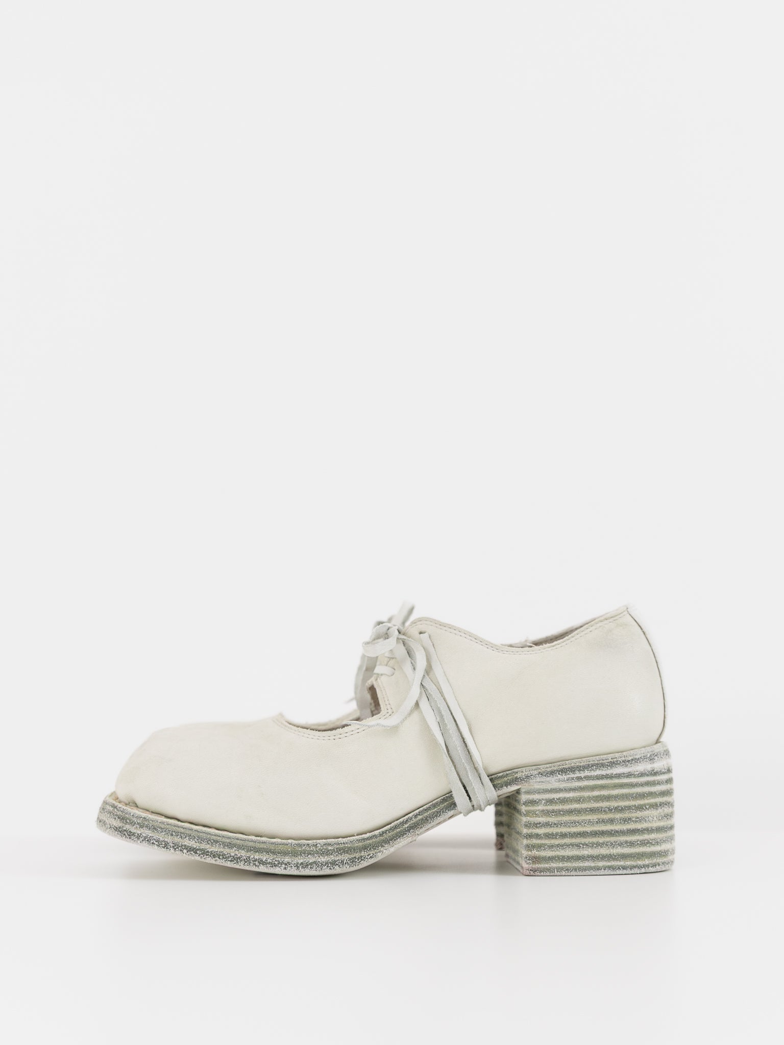 Guidi Mary Jane Heel 9080 in Celadon - GUIDI at Worthwhile - shop SHOES