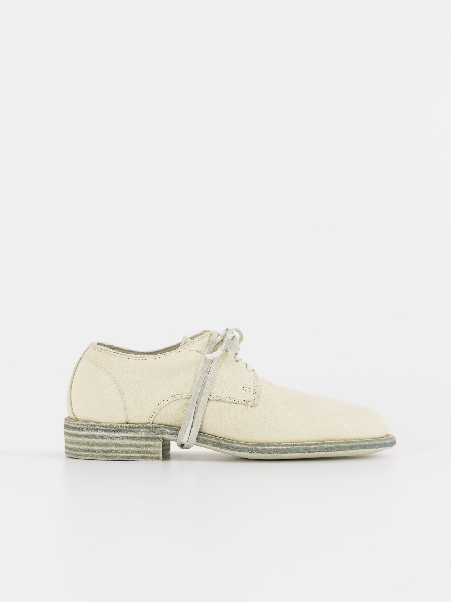 Guidi Classic Derby 992MS in Celadon - GUIDI at Worthwhile - shop SHOES