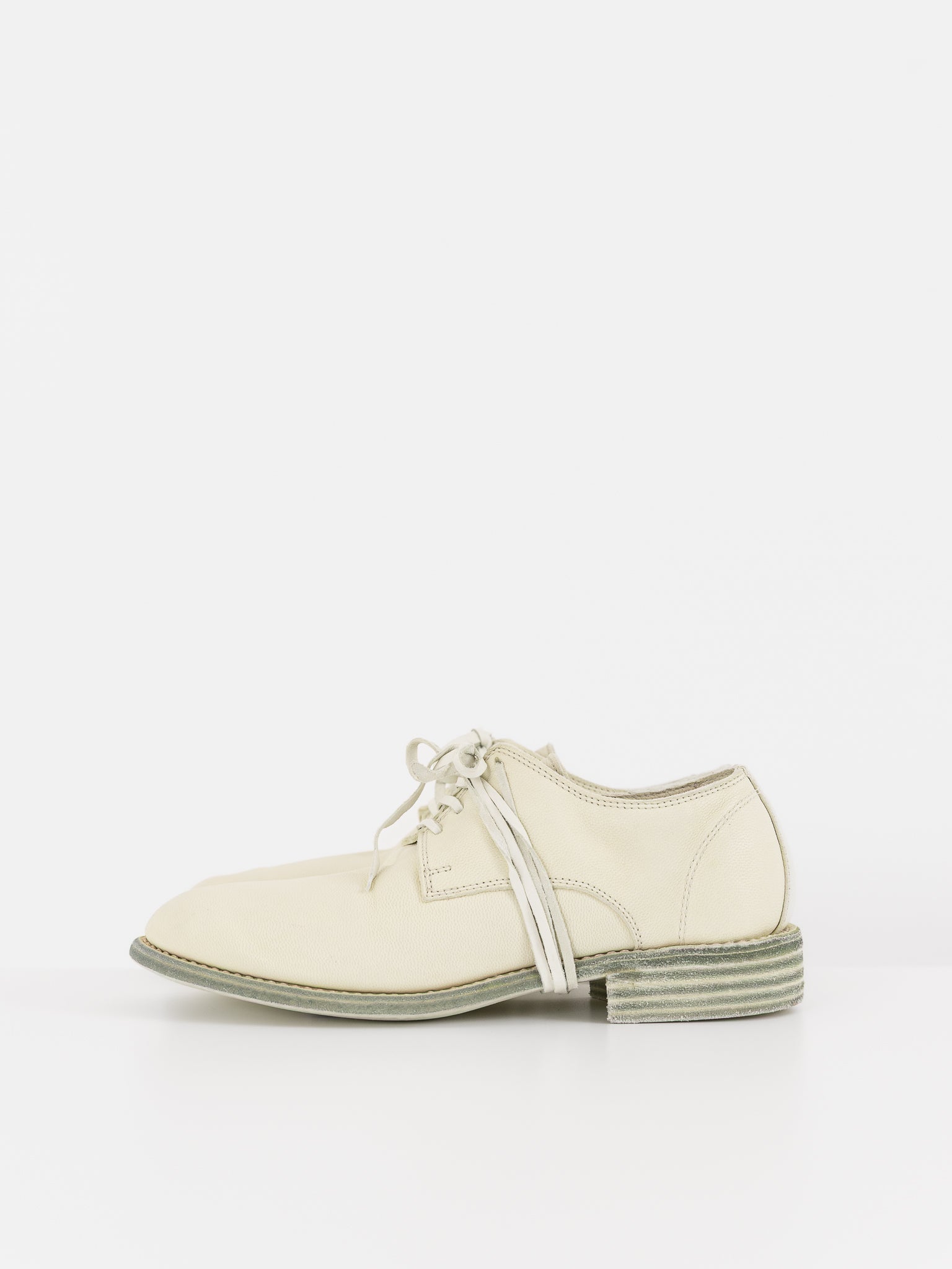 Guidi Classic Derby 992MS in Celadon - GUIDI at Worthwhile - shop SHOES