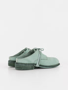 Guidi Open Back Oxford 992SB in Aqua - GUIDI at Worthwhile - shop SHOES