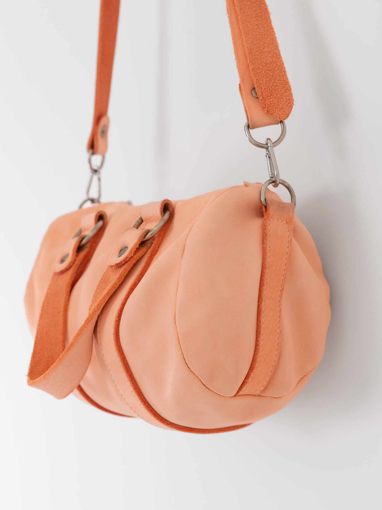 Guidi Crossbody Bag GB7 in Peach - GUIDI at Worthwhile - shop BAG