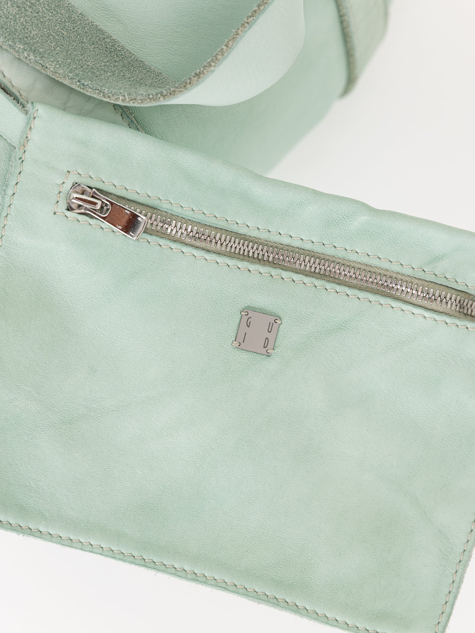 Guidi Crossbody Bag GB7 in Aqua - GUIDI at Worthwhile - shop BAG