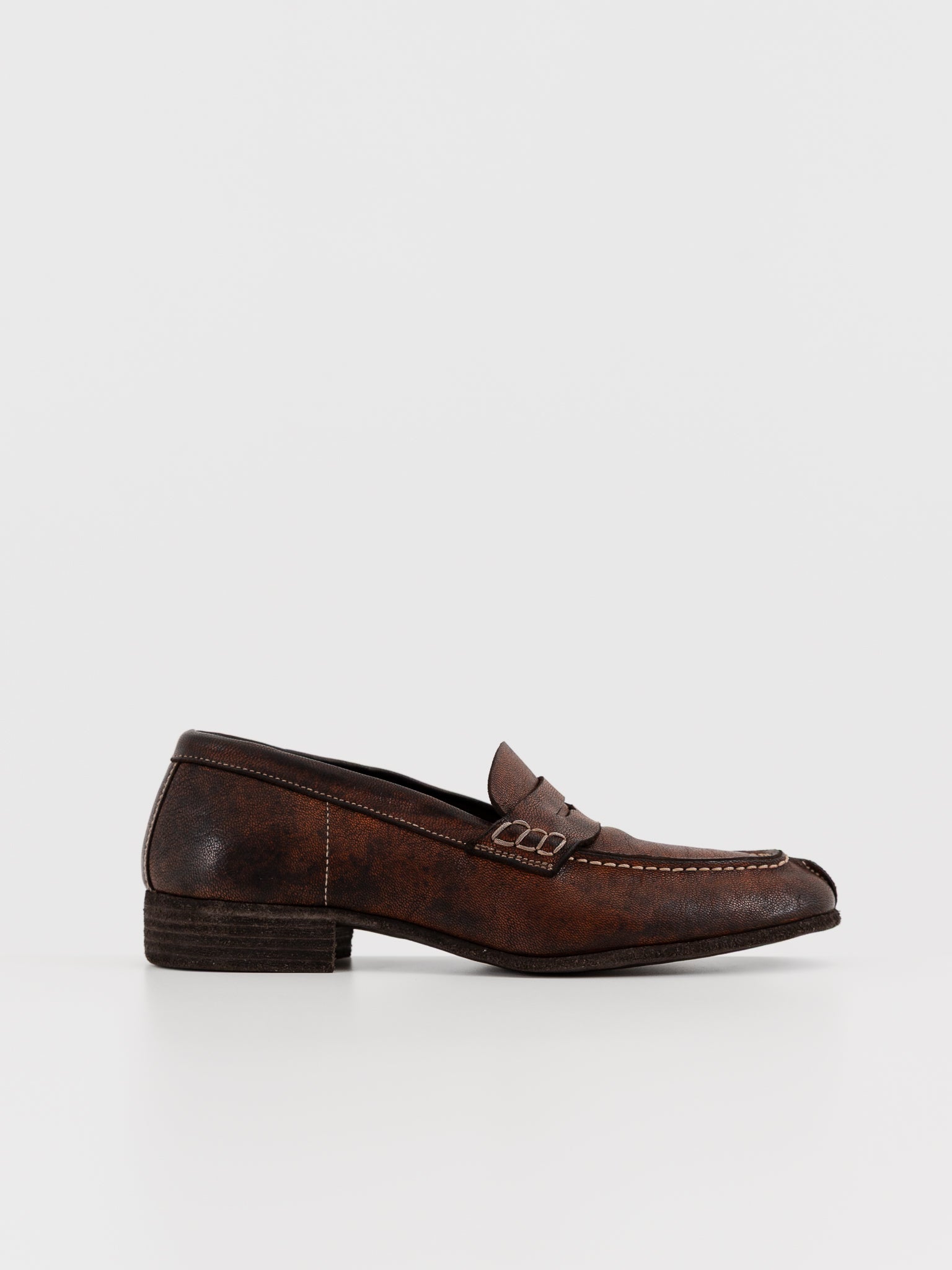 Guidi Classic Loafer 591_U in Dark Brown - GUIDI at Worthwhile - shop SHOES