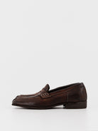 Guidi Classic Loafer 591_U in Dark Brown - GUIDI at Worthwhile - shop SHOES