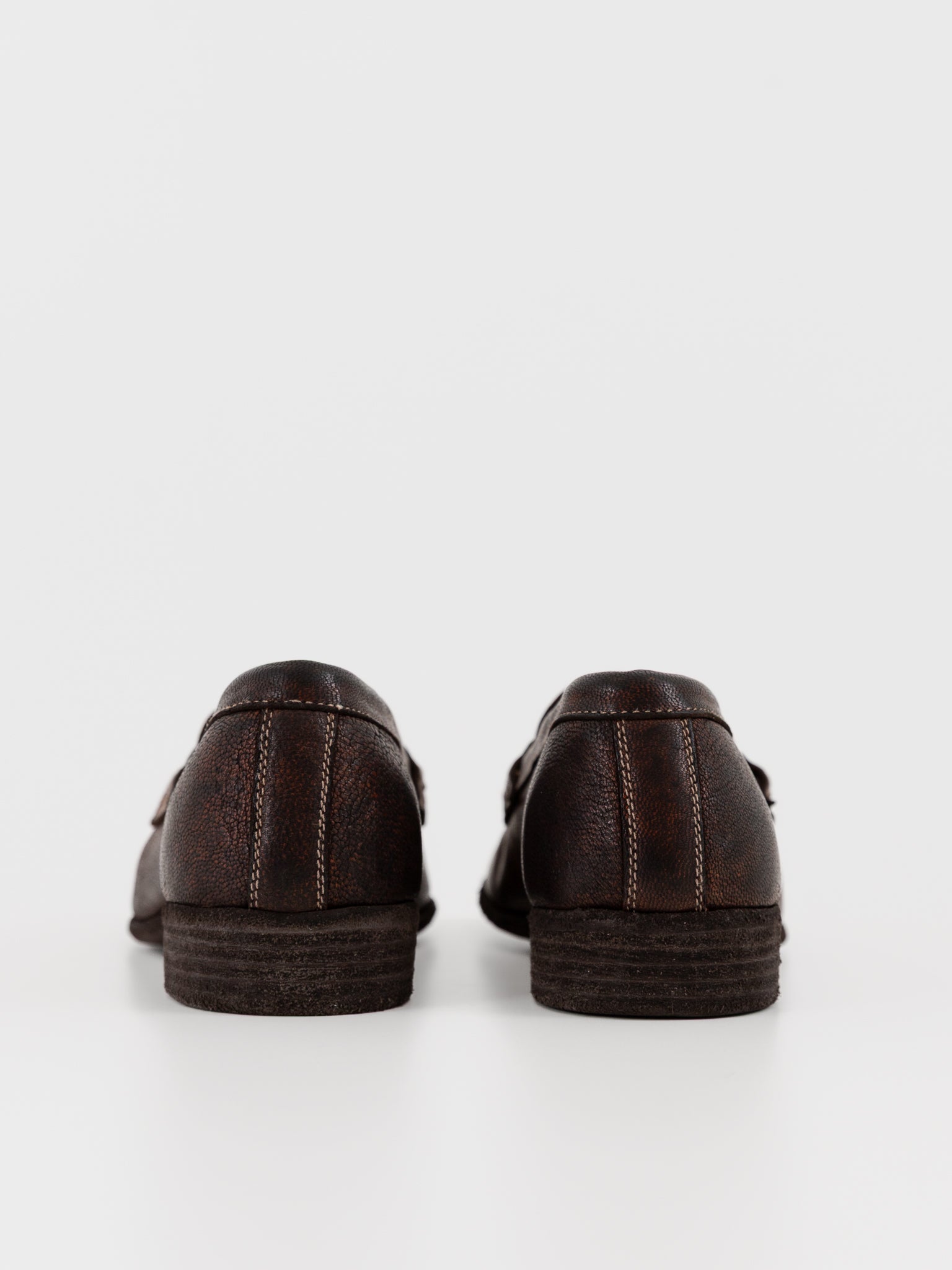 Guidi Classic Loafer 591_U in Dark Brown - GUIDI at Worthwhile - shop SHOES