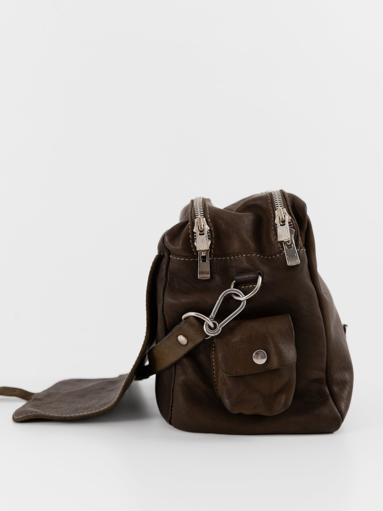 Guidi Zipped Bag BR03 in Ginger Root - GUIDI at Worthwhile - shop BAG