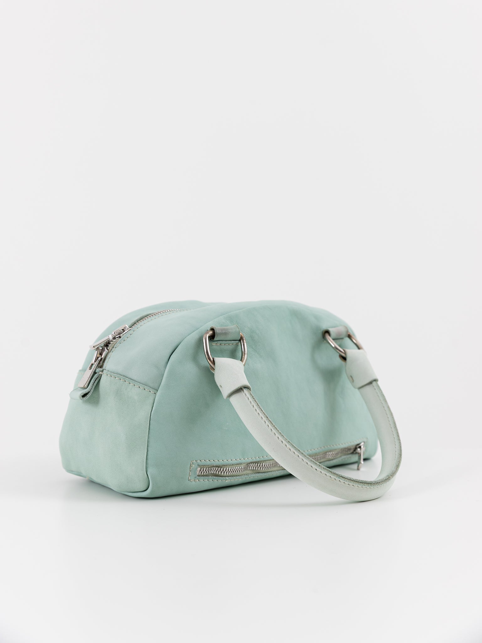 Guidi Small Golf Handle Bag GO02 in Aqua - GUIDI at Worthwhile - shop BAG