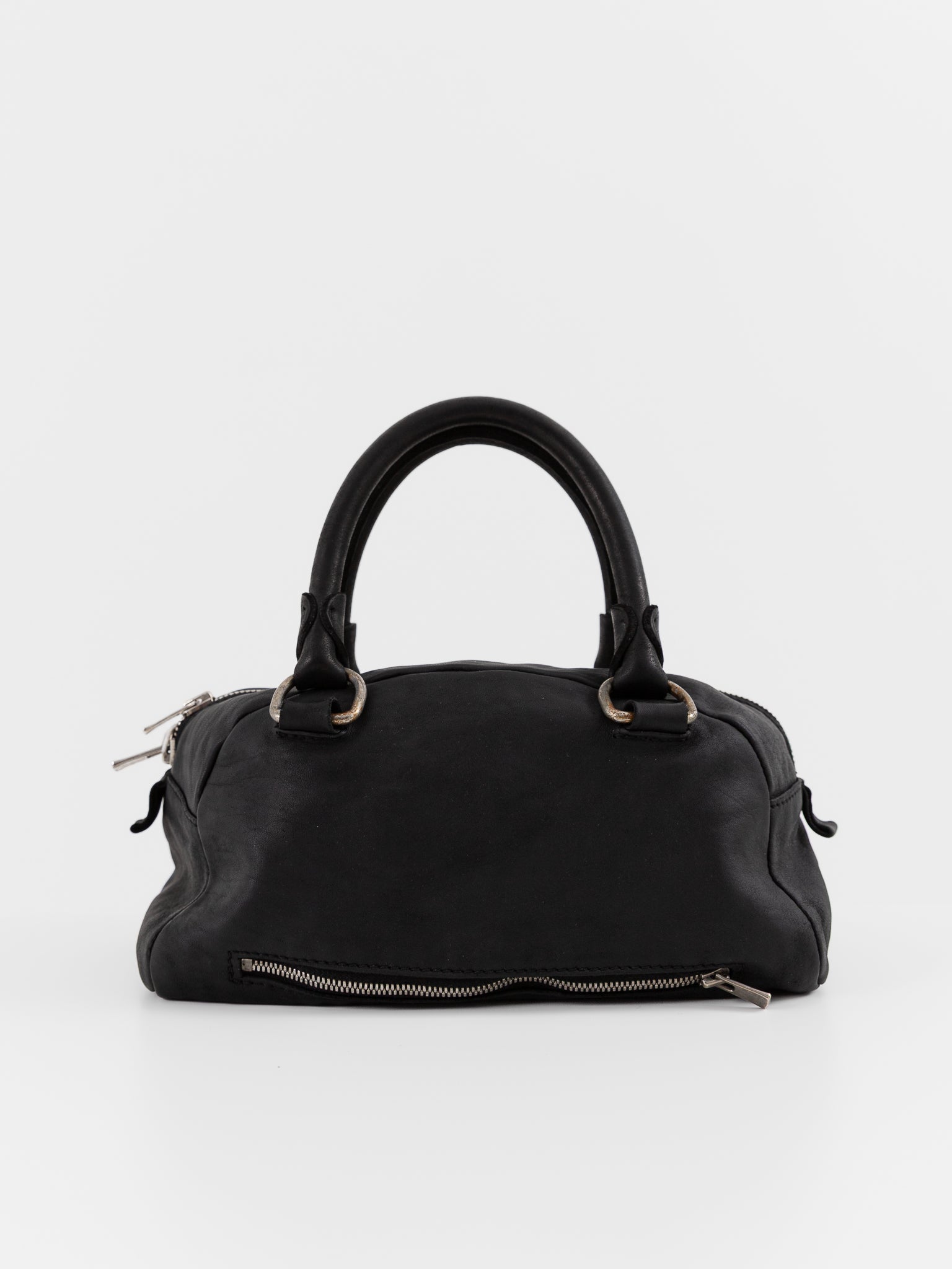 Guidi Small Golf Handle Bag GO02 in Black - GUIDI at Worthwhile - shop BAG