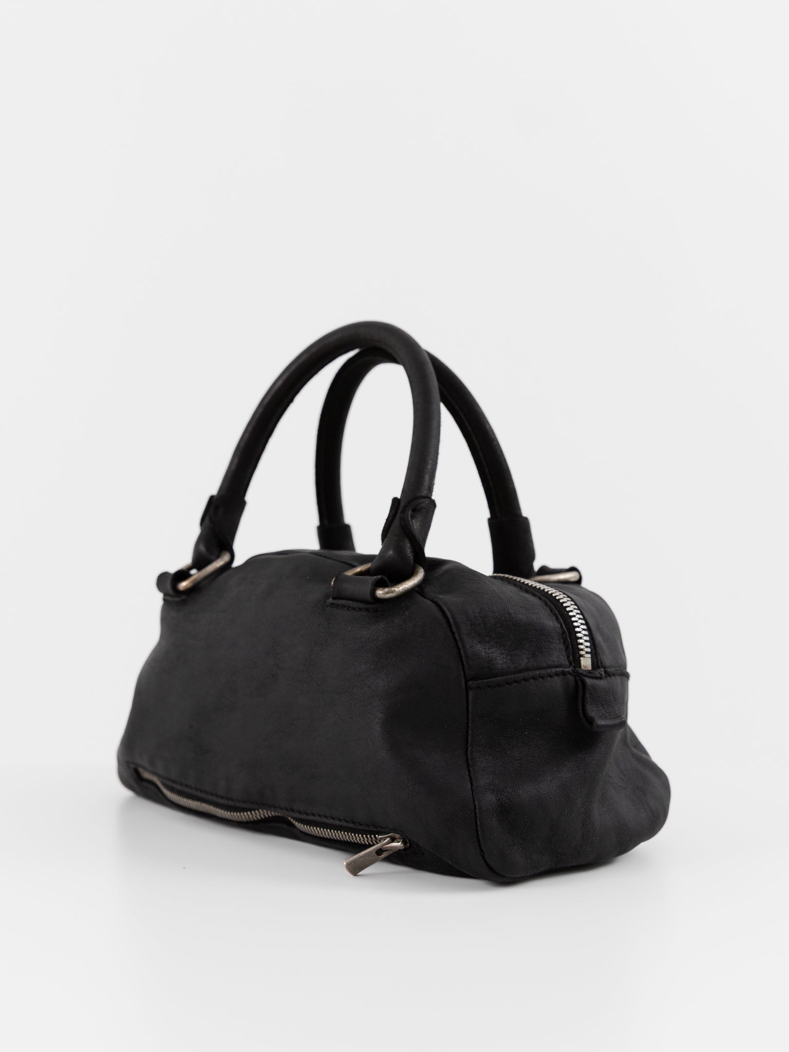Guidi Small Golf Handle Bag GO02 in Black - GUIDI at Worthwhile - shop BAG