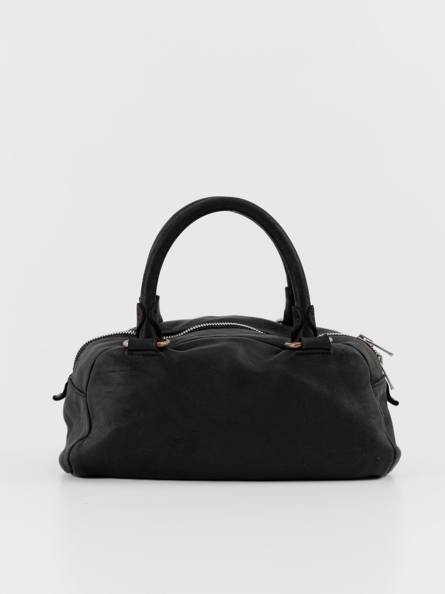 Guidi Small Golf Handle Bag GO02 in Black - GUIDI at Worthwhile - shop BAG