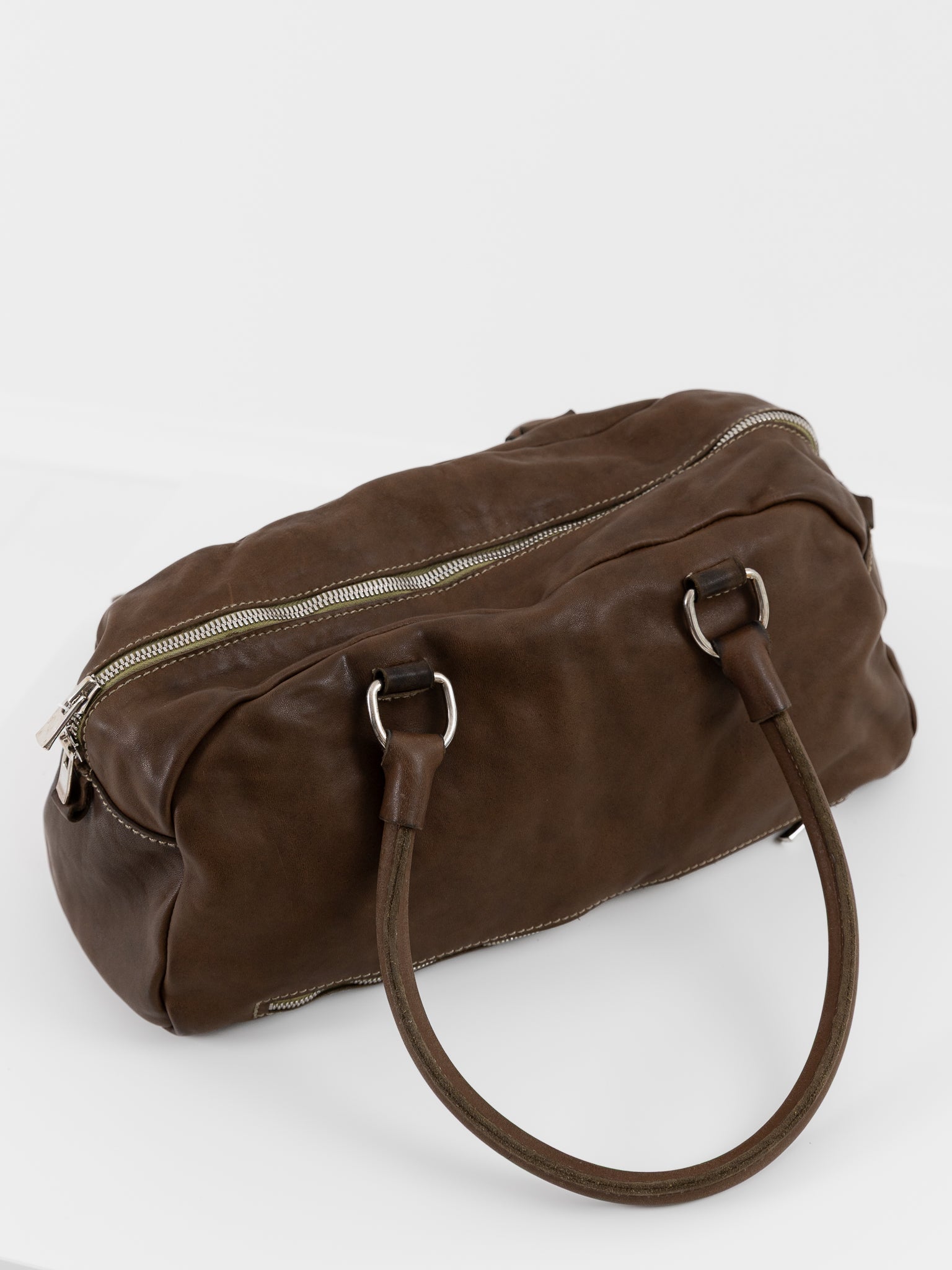 Guidi Medium Golf Handle Bag GO04 in Ginger Root - GUIDI at Worthwhile - shop BAG
