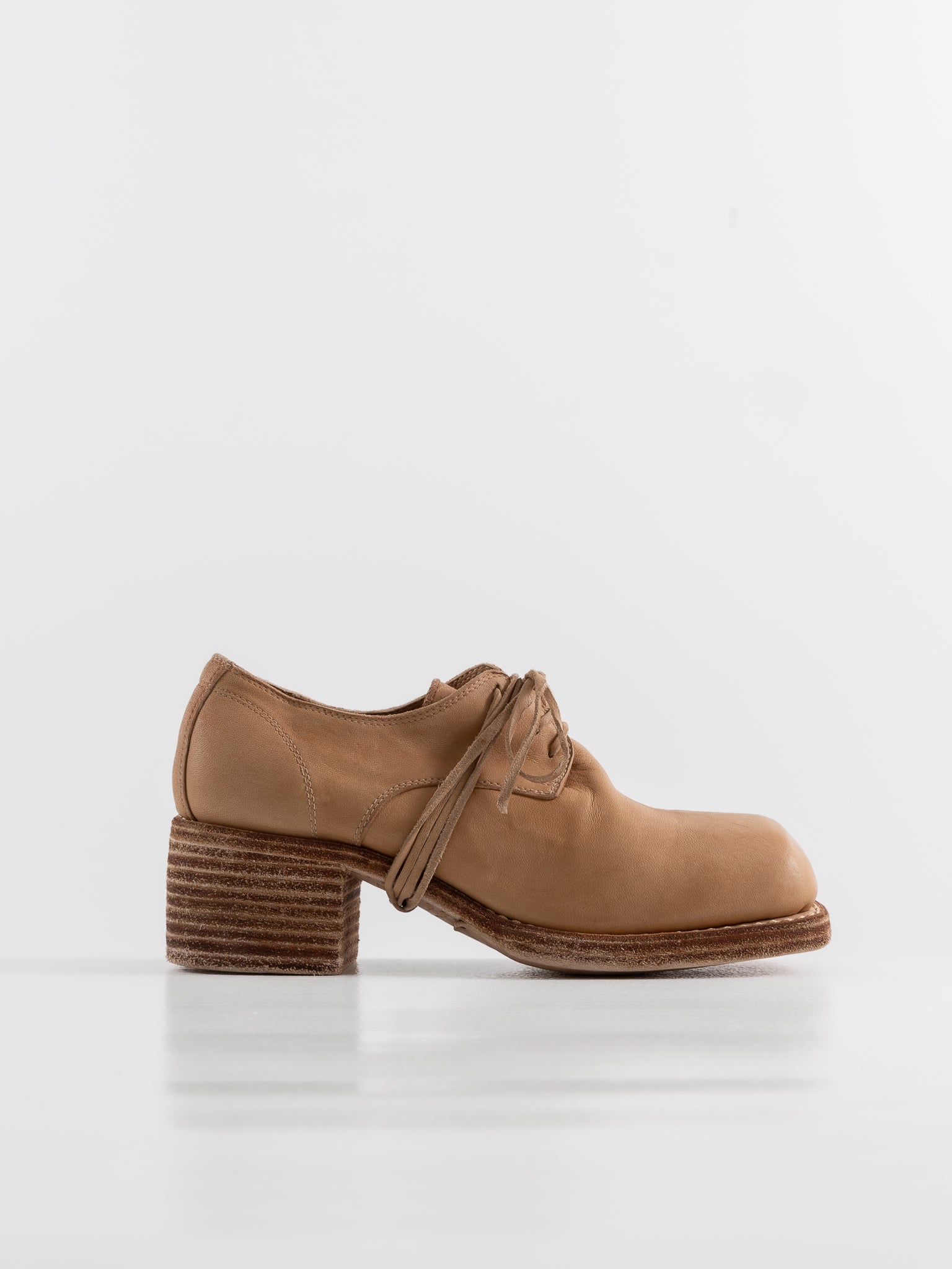 Guidi Oxford 9082 in Tan - GUIDI at Worthwhile - shop SHOES