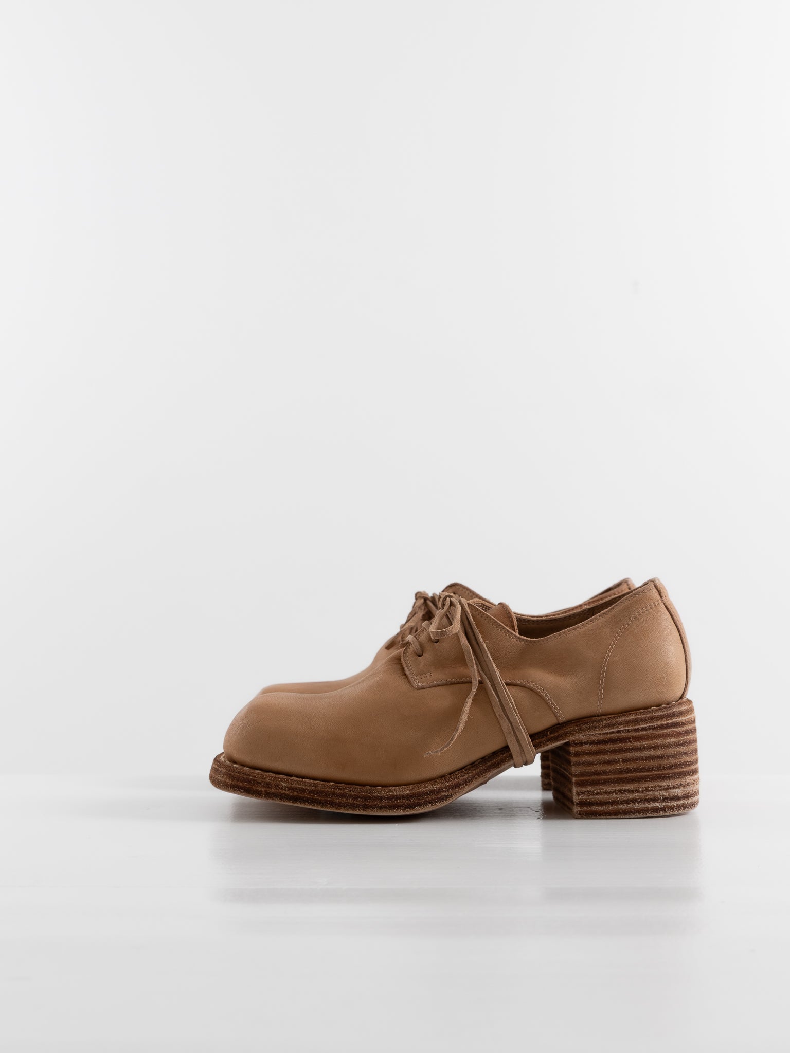 Guidi Oxford 9082 in Tan - GUIDI at Worthwhile - shop SHOES