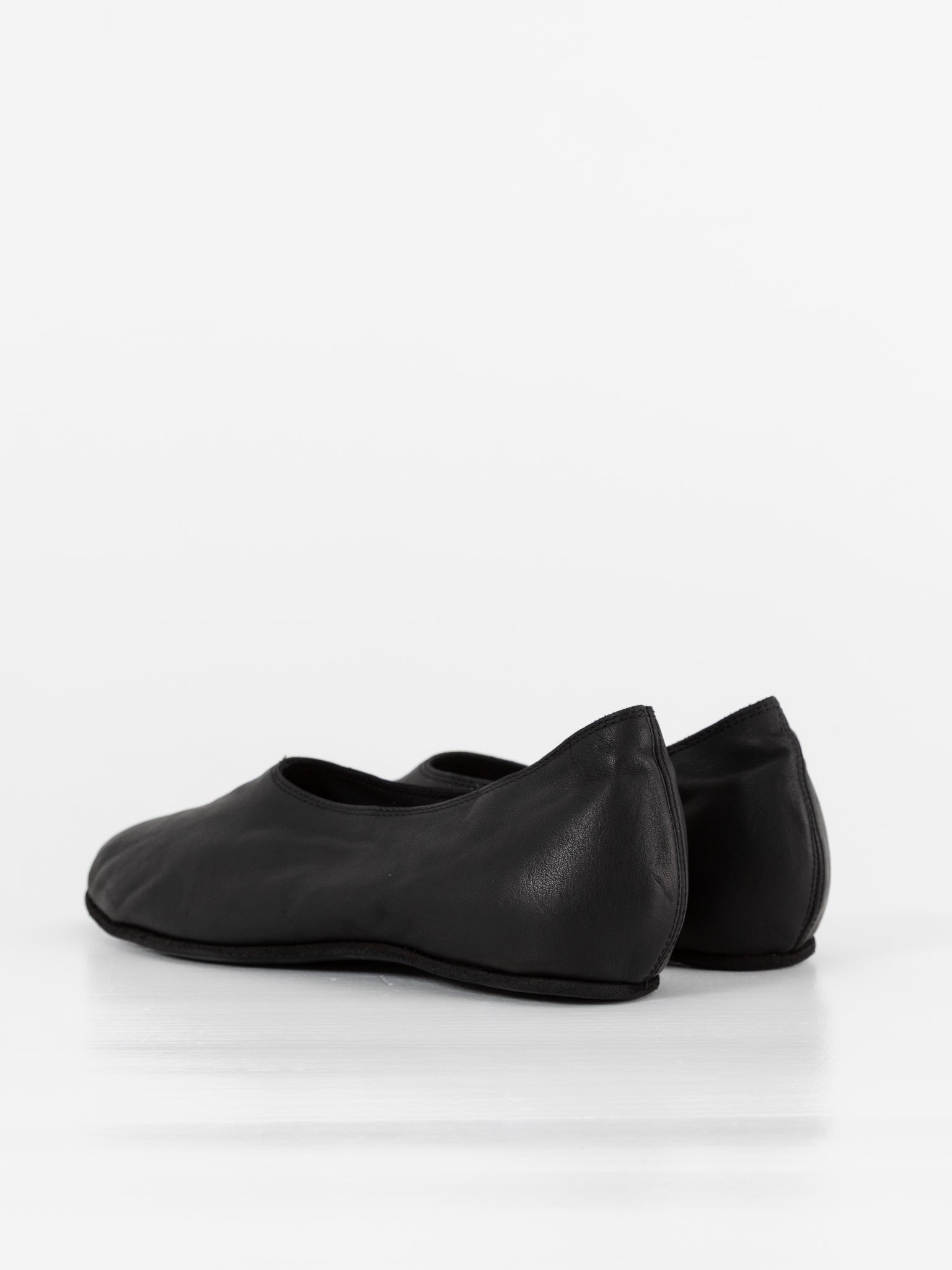 Guidi Ballerina Flat 626R in Black - GUIDI at Worthwhile - shop SHOES