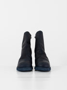 Guidi Back Zip Boot 796Z in Navy Blue - GUIDI at Worthwhile