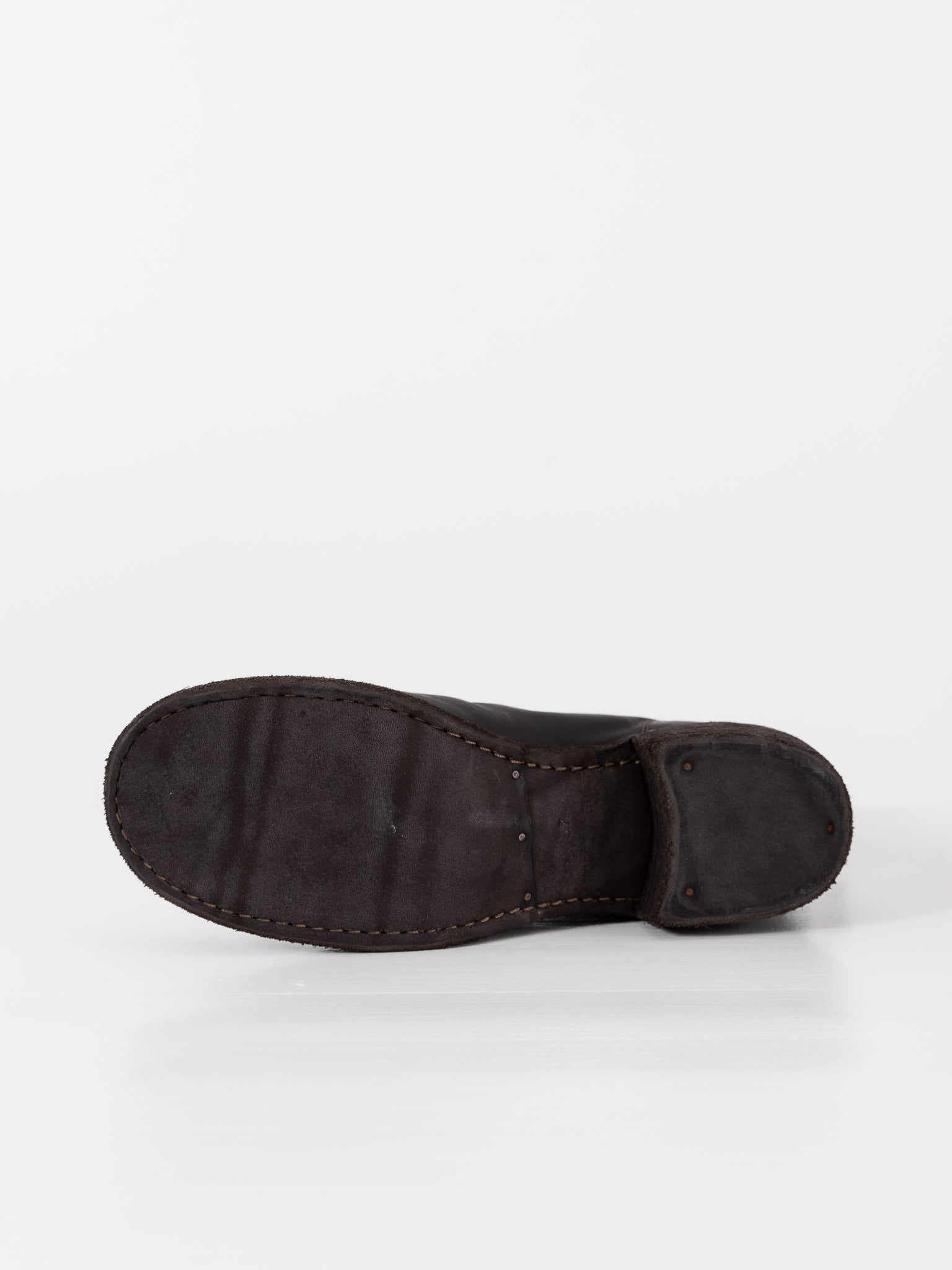 Guidi Back Zip Boot 796Z in Dark Brown - GUIDI at Worthwhile - shop BOOT