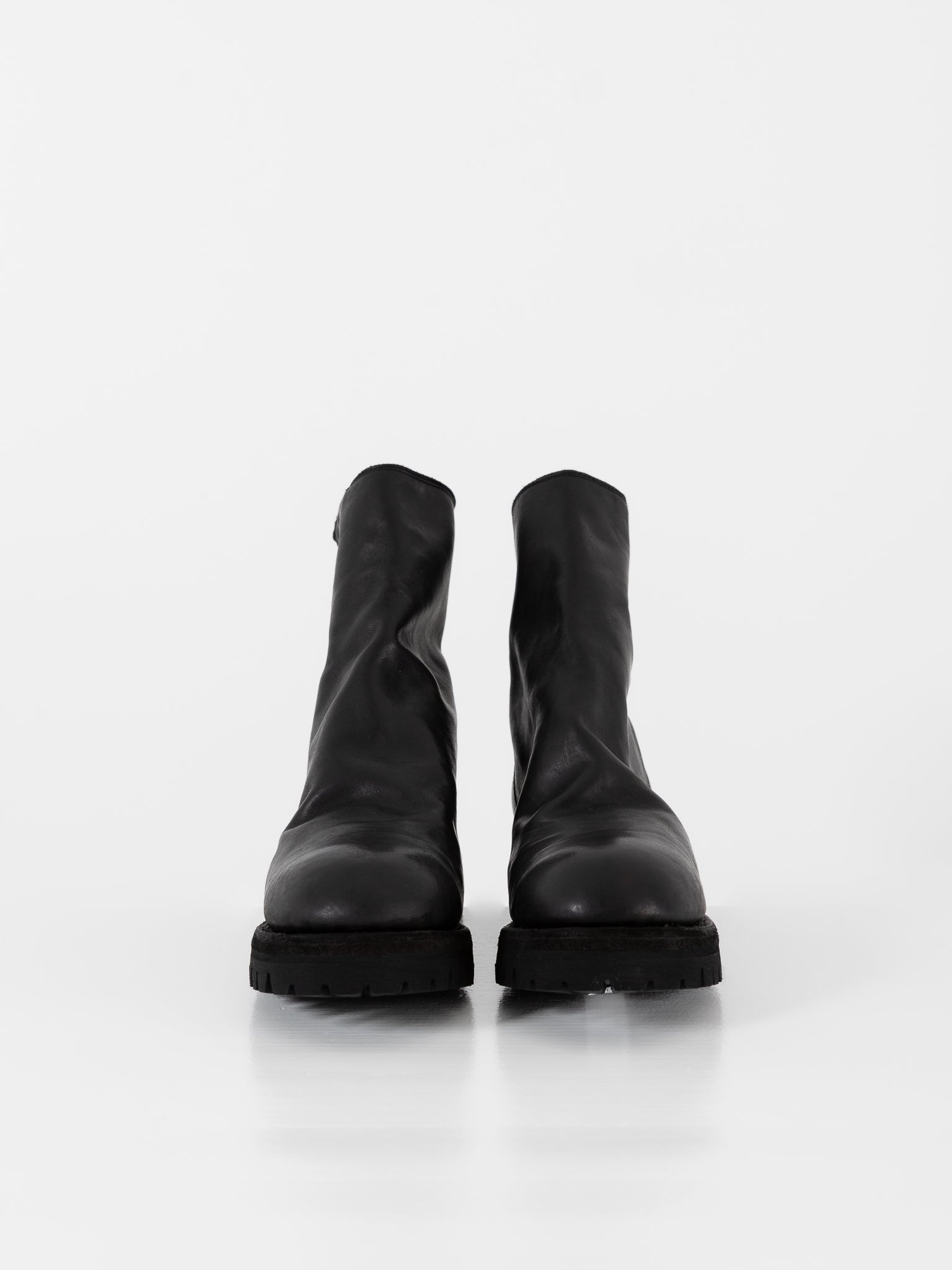 Guidi Back Zip Boot 796V in Black - GUIDI at Worthwhile