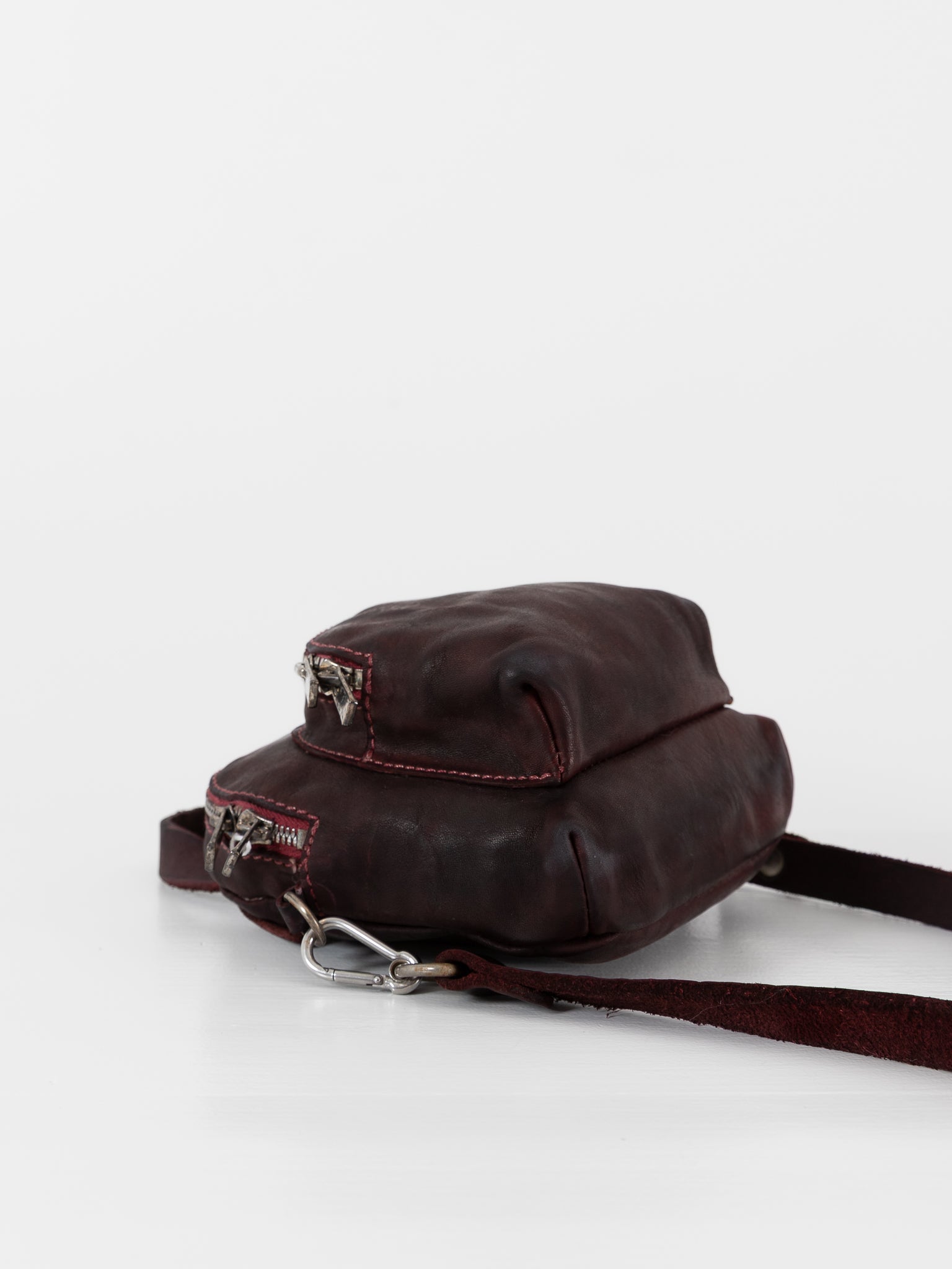 Guidi Mini Backpack DBP05 in Burgundy - GUIDI at Worthwhile