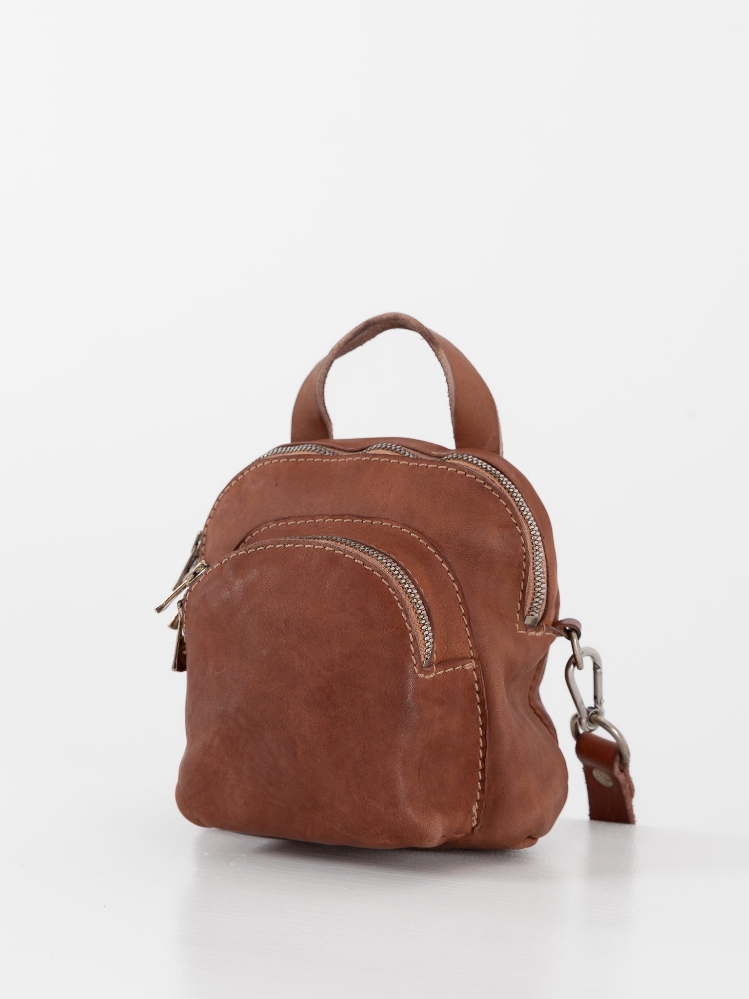 Guidi Mini Backpack DBP05 in Taupe - GUIDI at Worthwhile