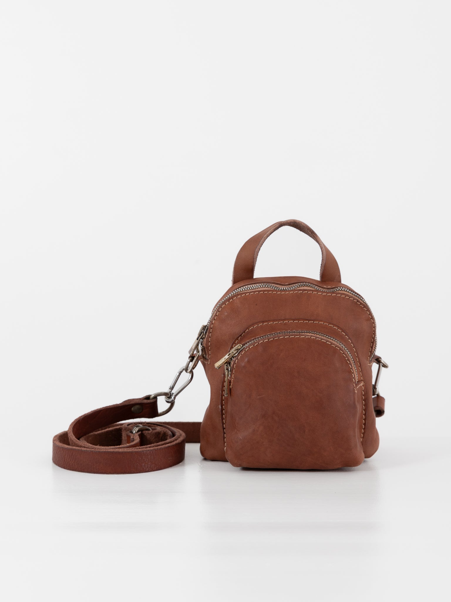 Guidi Mini Backpack DBP05 in Taupe - GUIDI at Worthwhile