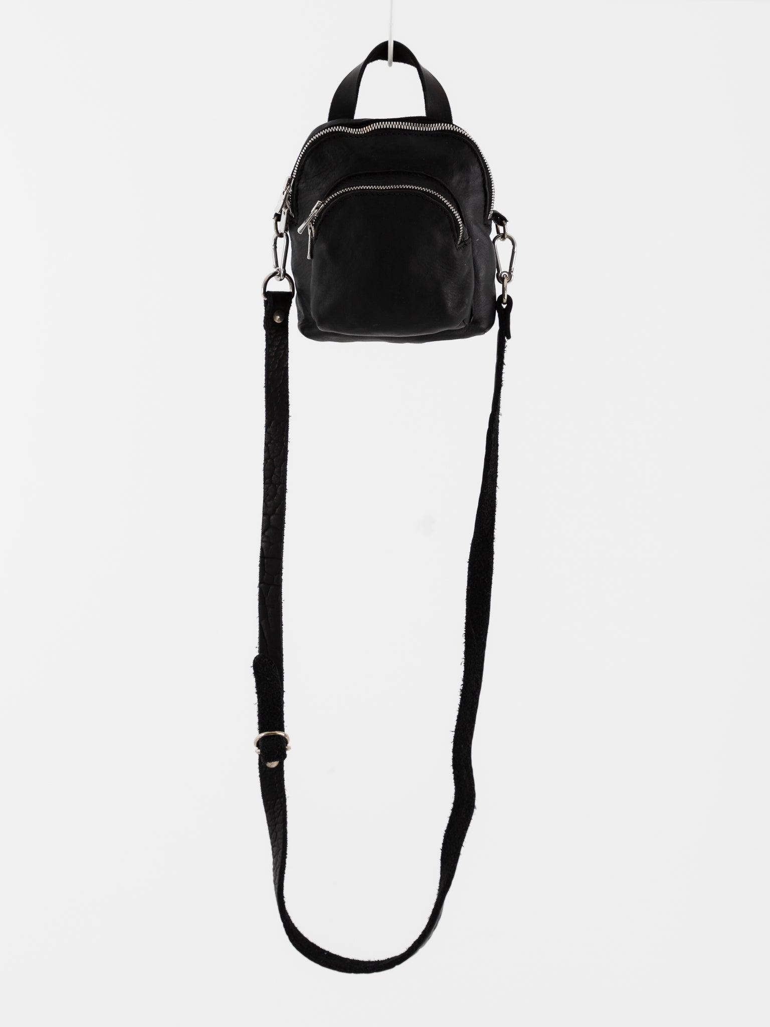 Guidi Mini Backpack DBP05 in Black at Worthwhile