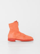 Guidi Front Zip Boot 210 in Coral - GUIDI at Worthwhile - shop BOOT