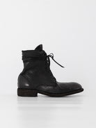 Guidi Front Tie/Back Zip Boot 995BZ in Black - GUIDI at Worthwhile - shop BOOT