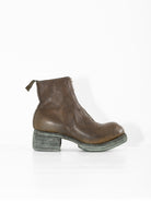 Guidi Front Zip Boot PL1WZ, Olive - Worthwhile
