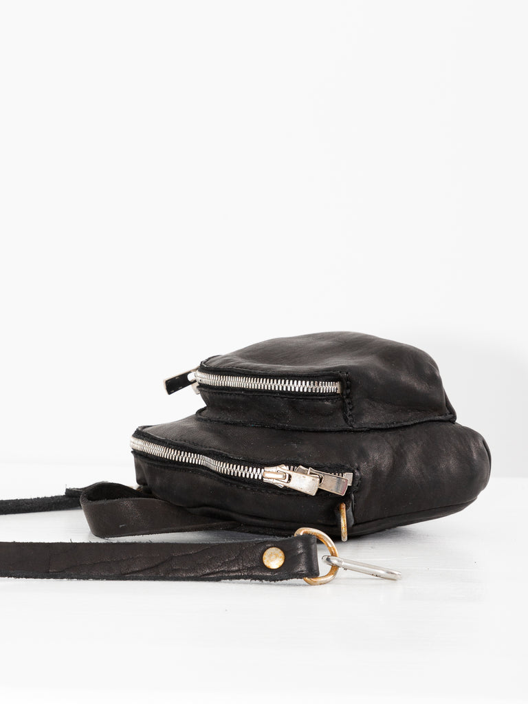 Guidi Mini Backpack DBP05, Black - Worthwhile