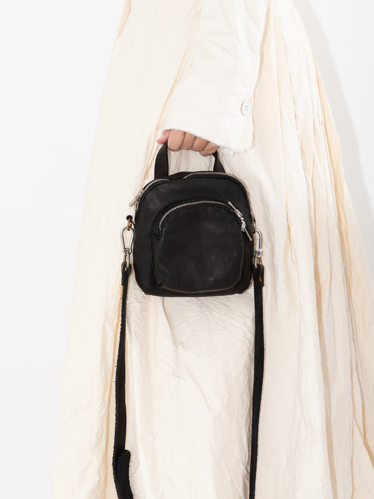 Guidi Mini Backpack DBP05, Black - Worthwhile