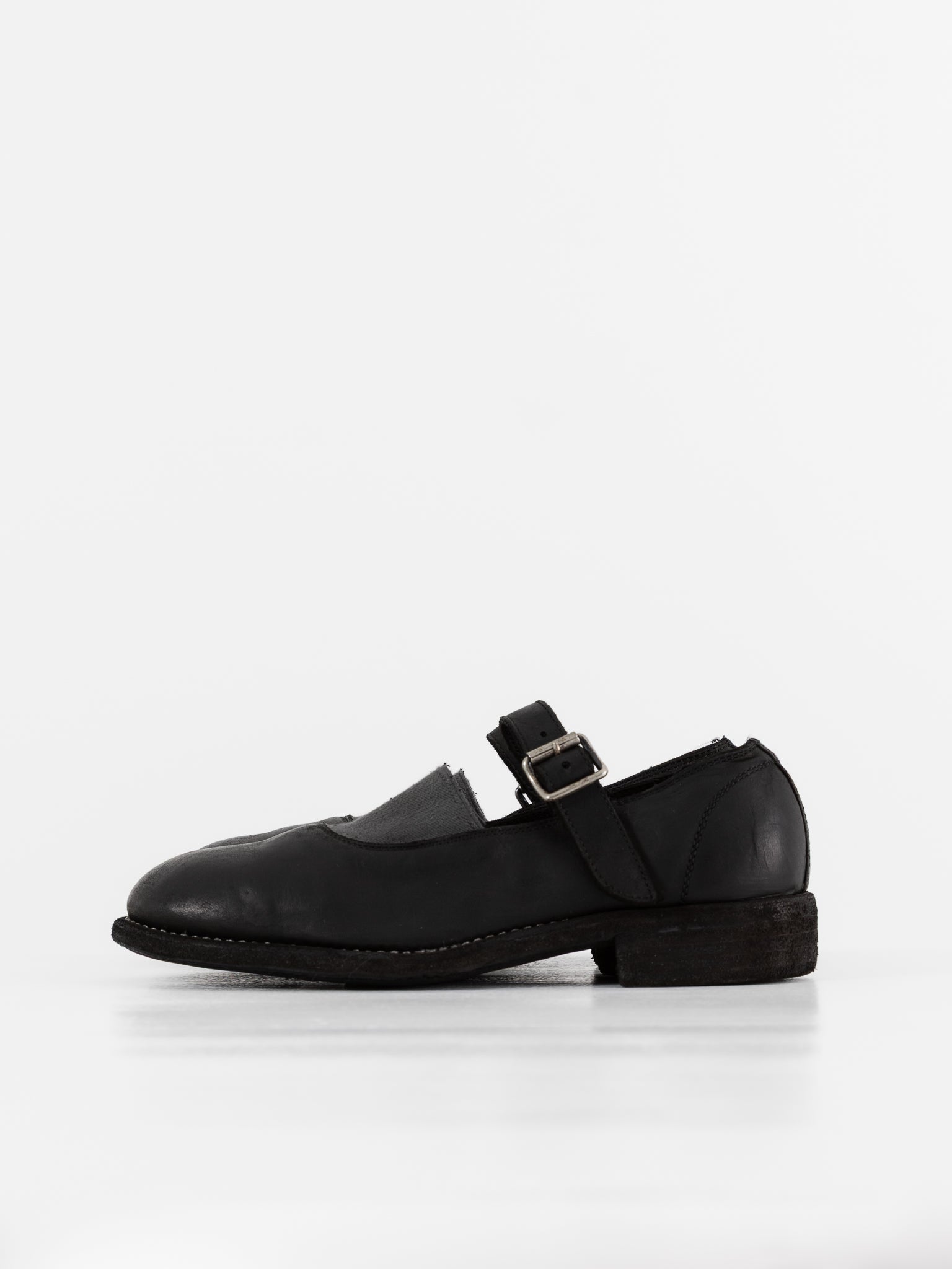 Guidi Mary Jane 992EF in Black - GUIDI at Worthwhile - shop SHOES