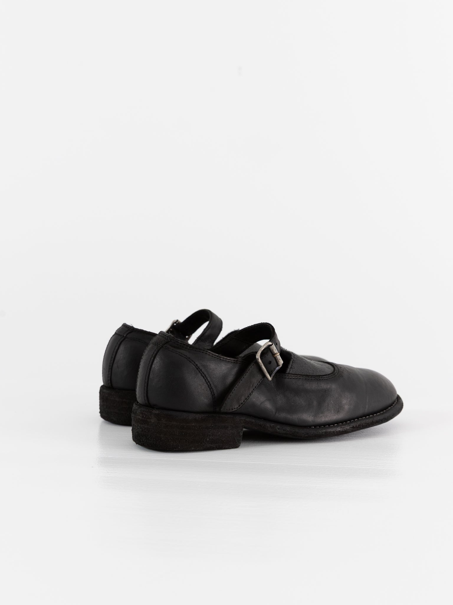 Guidi Mary Jane 992EF in Black - GUIDI at Worthwhile - shop SHOES