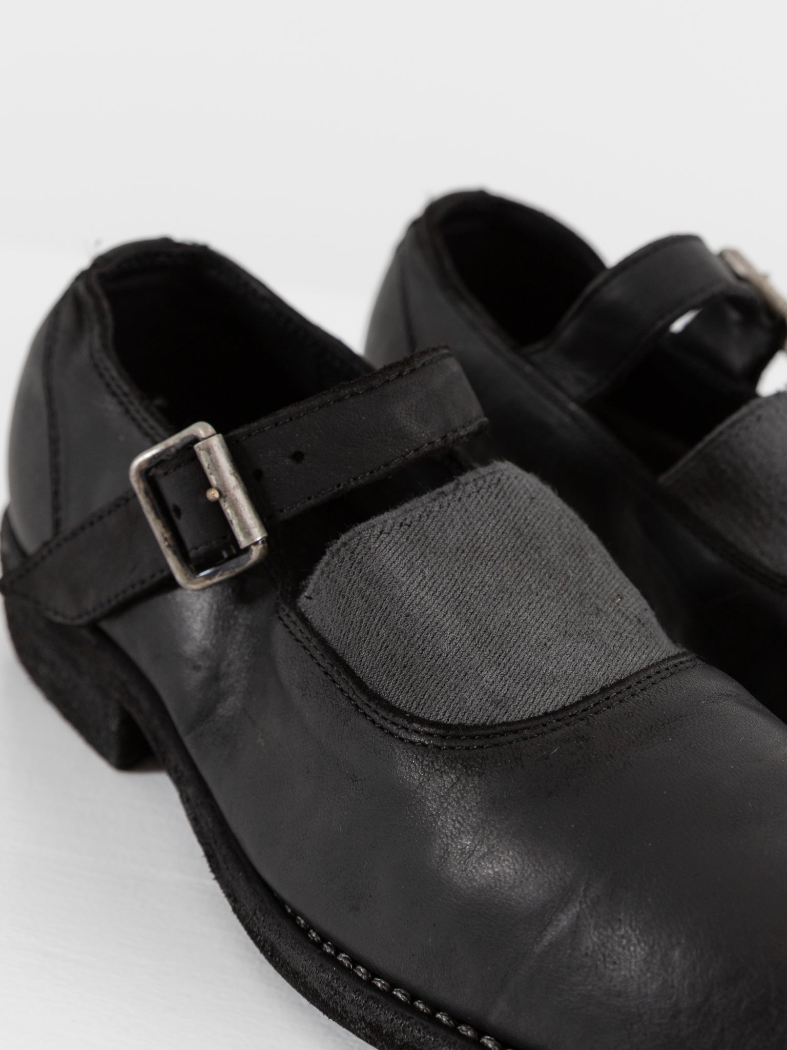 Guidi Mary Jane 992EF in Black - GUIDI at Worthwhile - shop SHOES